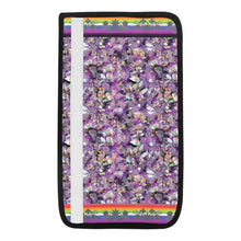 Load image into Gallery viewer, Culture in Nature Purple Car Seat Belt Cover
