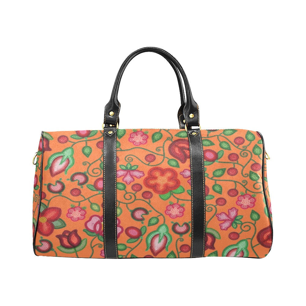 Rose Reverie Orange Small Travel Bag
