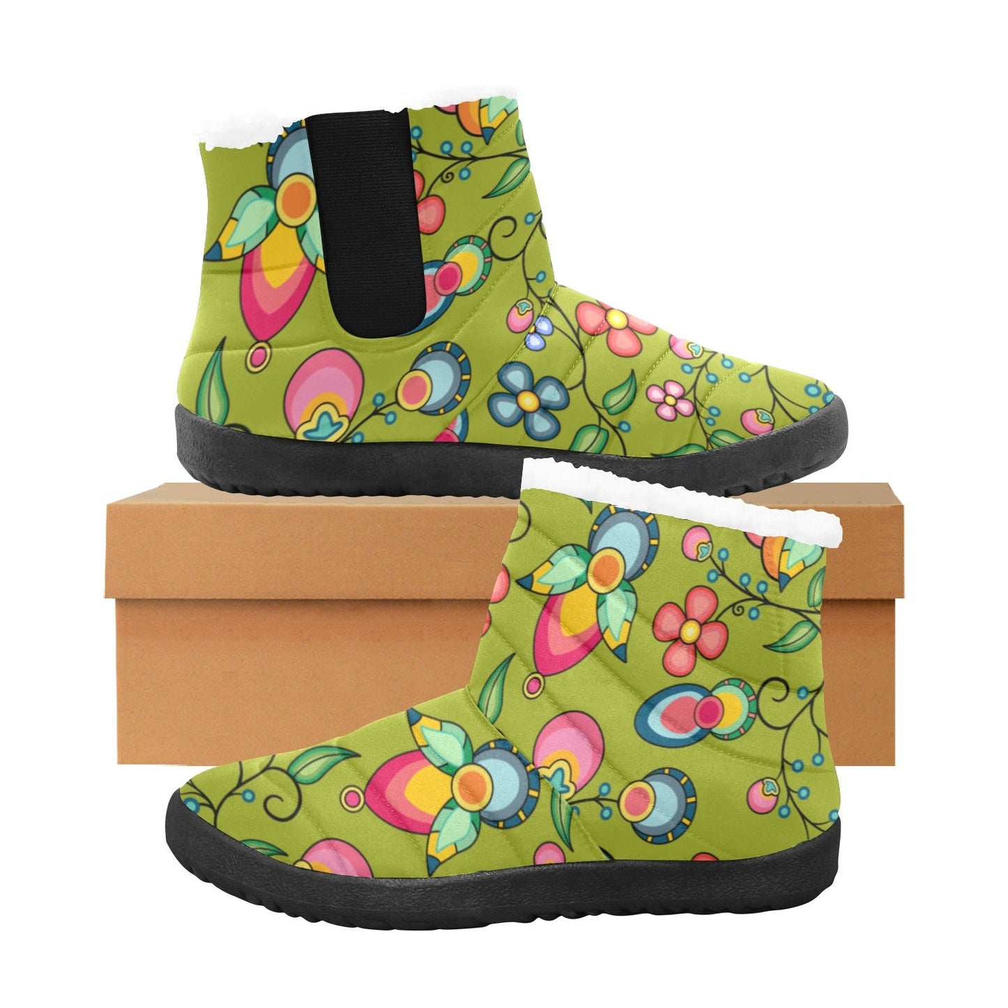 Floral Bounty Sweetgrass Women's Padded Winter Boot