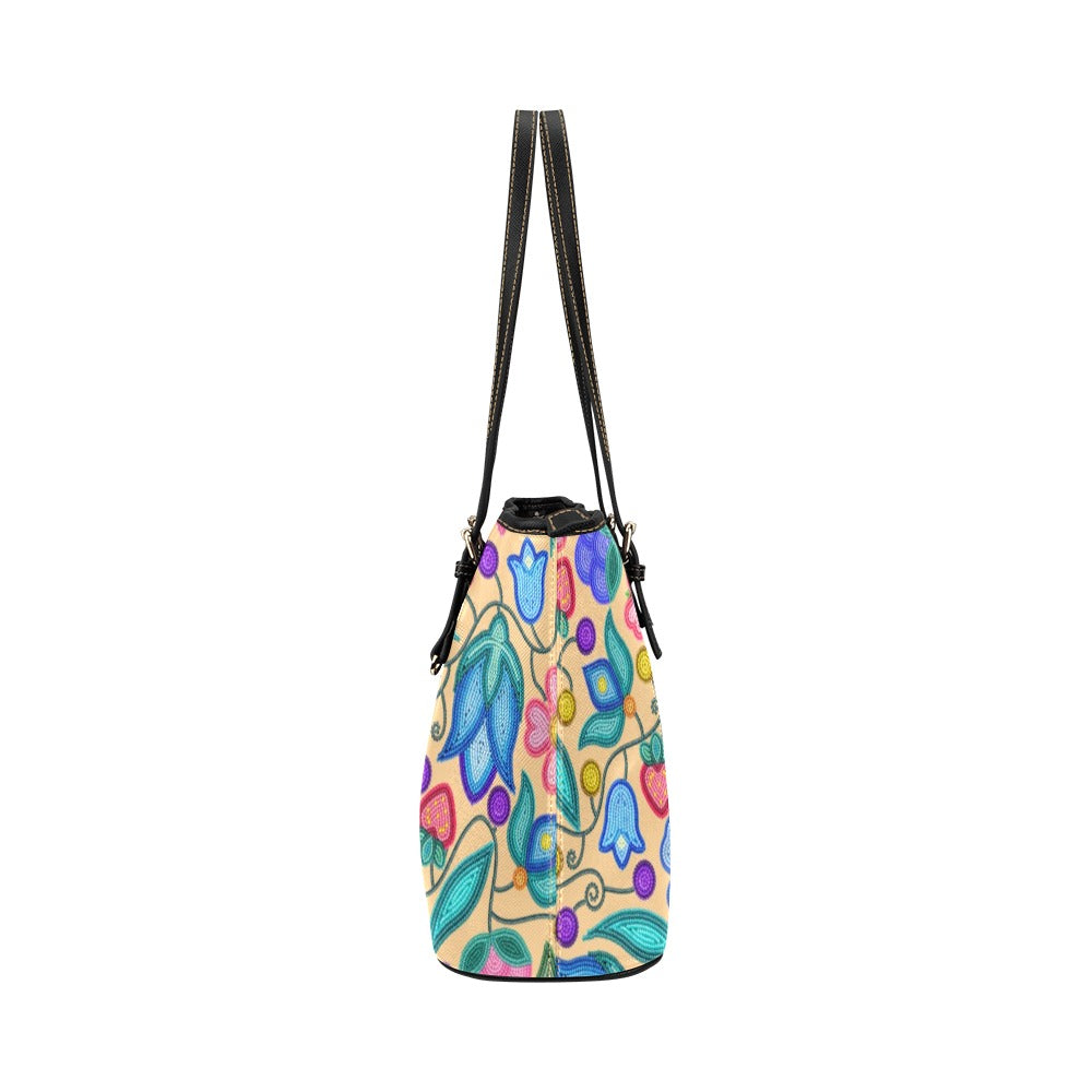 Sweet Offering Cream Leather Tote