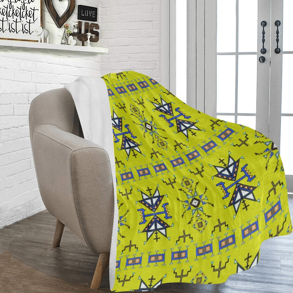 Eagle Strike Lime X-Large Micro Fleece Blanket