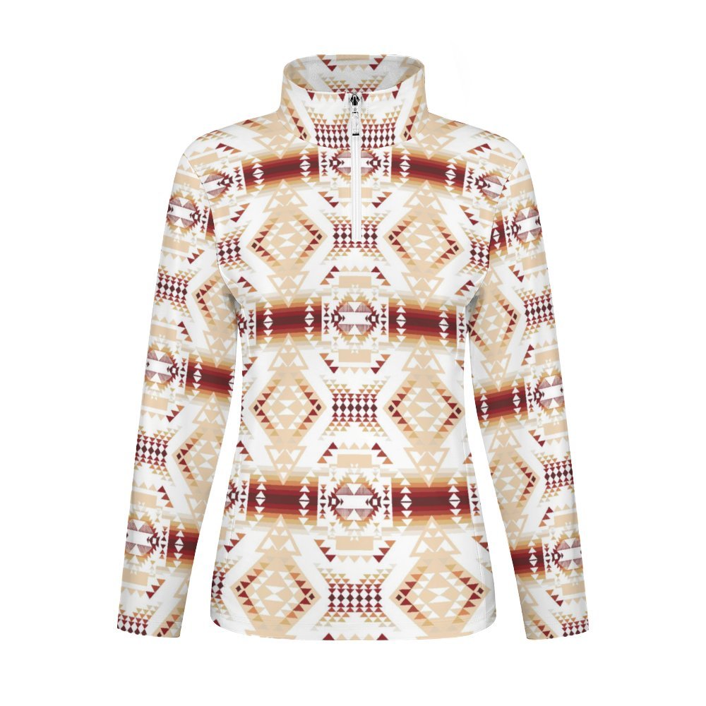 Gathering Clay Long Sleeve Yoga Shirt