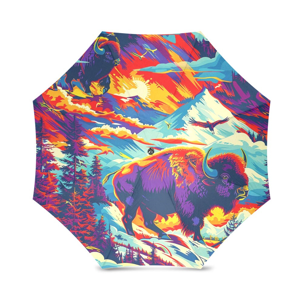 Buffalo Bluff Foldable Umbrella