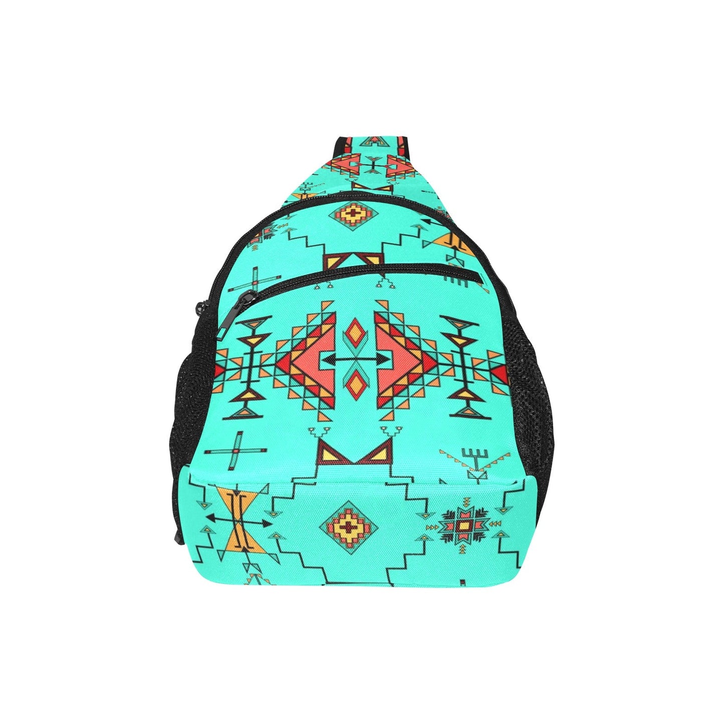 Thunder Flight Turquoise Chest Bag