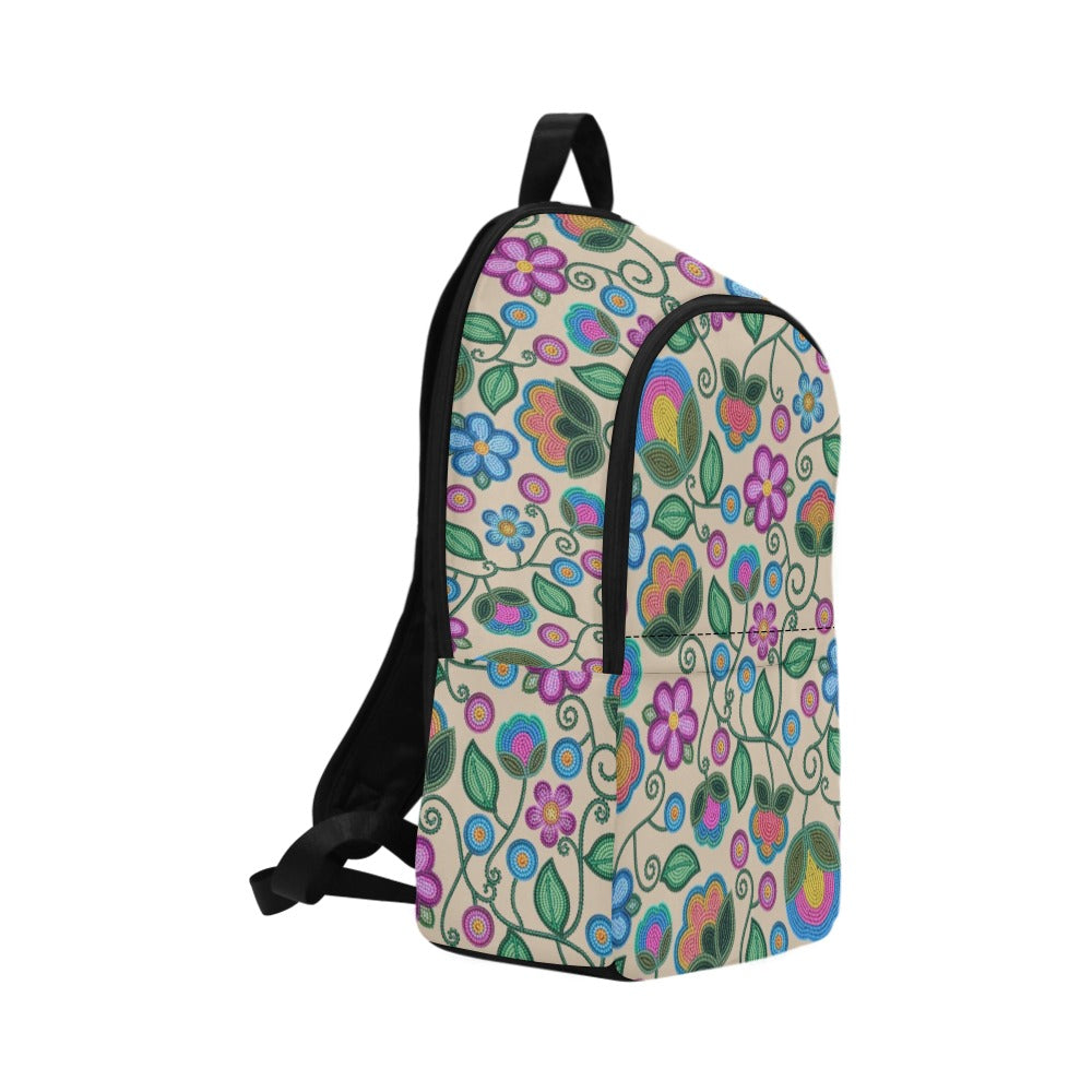 Turquoise Sunbeam Cream Backpack