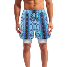 Load image into Gallery viewer, Tipi Men&#39;s Sports Shorts with Compression Liner
