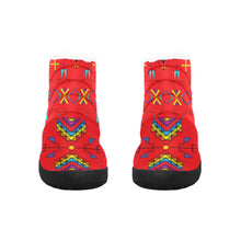 Load image into Gallery viewer, Rainy Chief Rainbow Red Men&#39;s Padded Winter Boot
