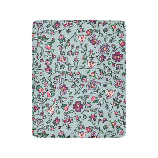 Amber Evening Garland Turquoise Ultra-Soft Micro Fleece Blanket 40"x50"