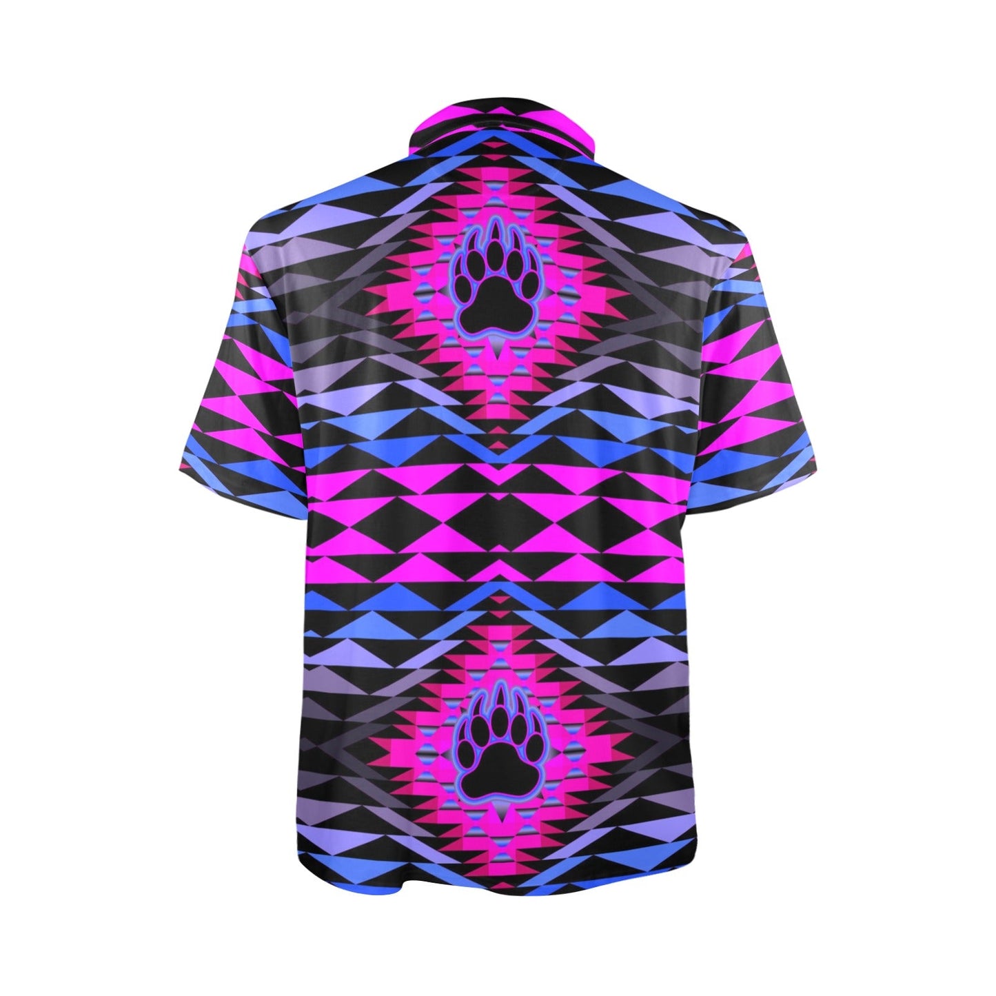 Sunset Bearpaw Blanket Pink Polo Shirt