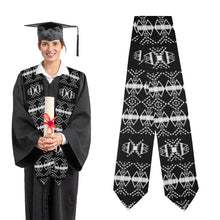 Load image into Gallery viewer, Sacred Trust Black Graduation Stole
