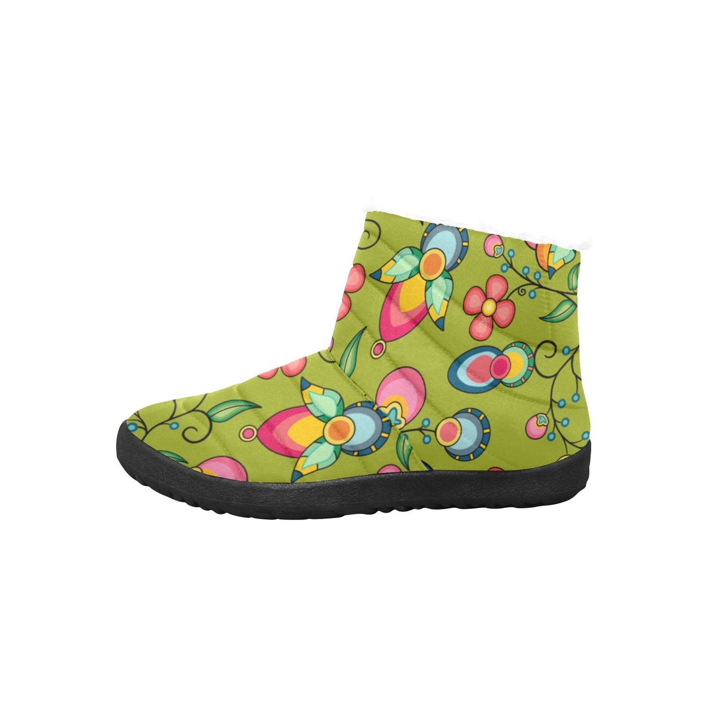 Floral Bounty Sweetgrass Women's Padded Winter Boot