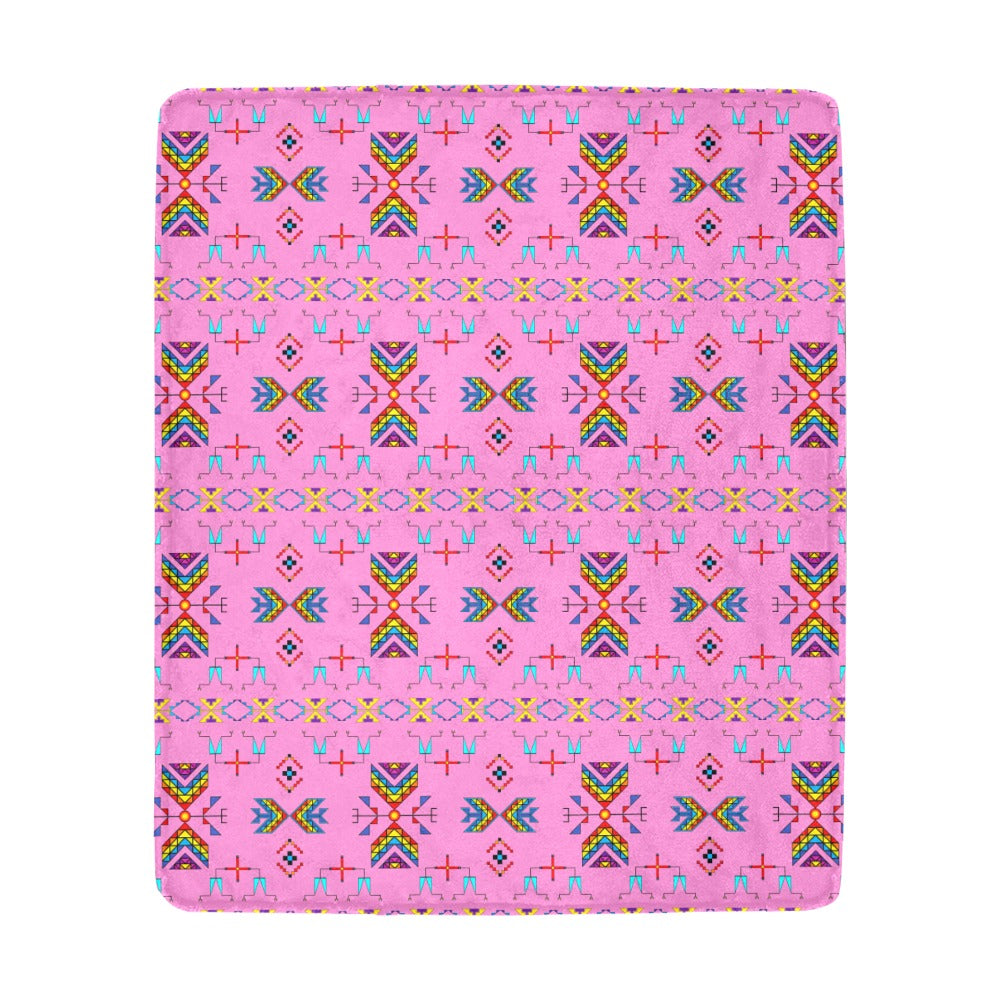 Rainbow Chief Rainbow Blush Ultra-Soft Micro Fleece Blanket 50"x60"