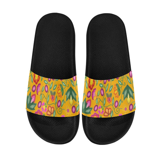 Boreal Bounty Yellow Slide Sandals