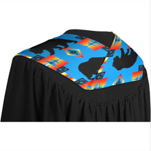 Load image into Gallery viewer, Real Bear Turquoise Graduation Stole
