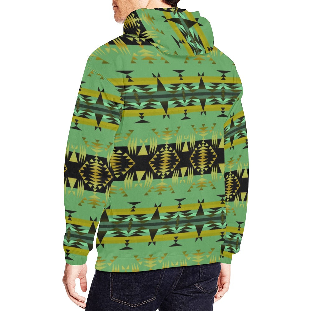 Between the Mountains Sage Hoodie for Men