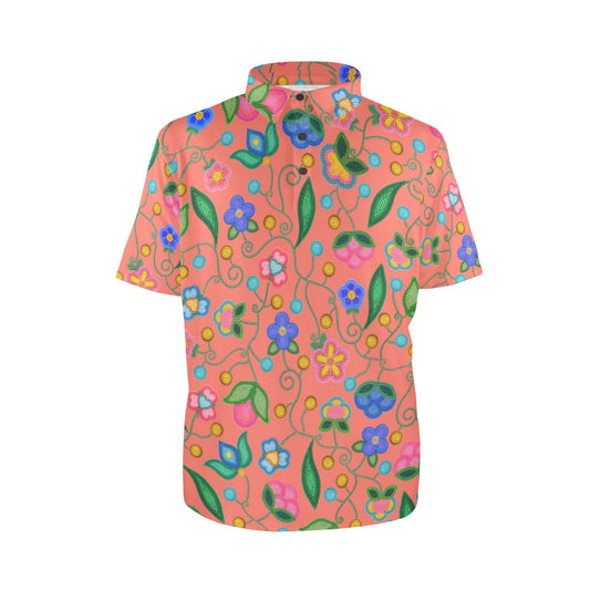 Skyberry Serenade Peach Polo Shirt