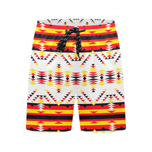 Load image into Gallery viewer, Visions of Peace Directions Men&#39;s Mid-Length Beach Shorts
