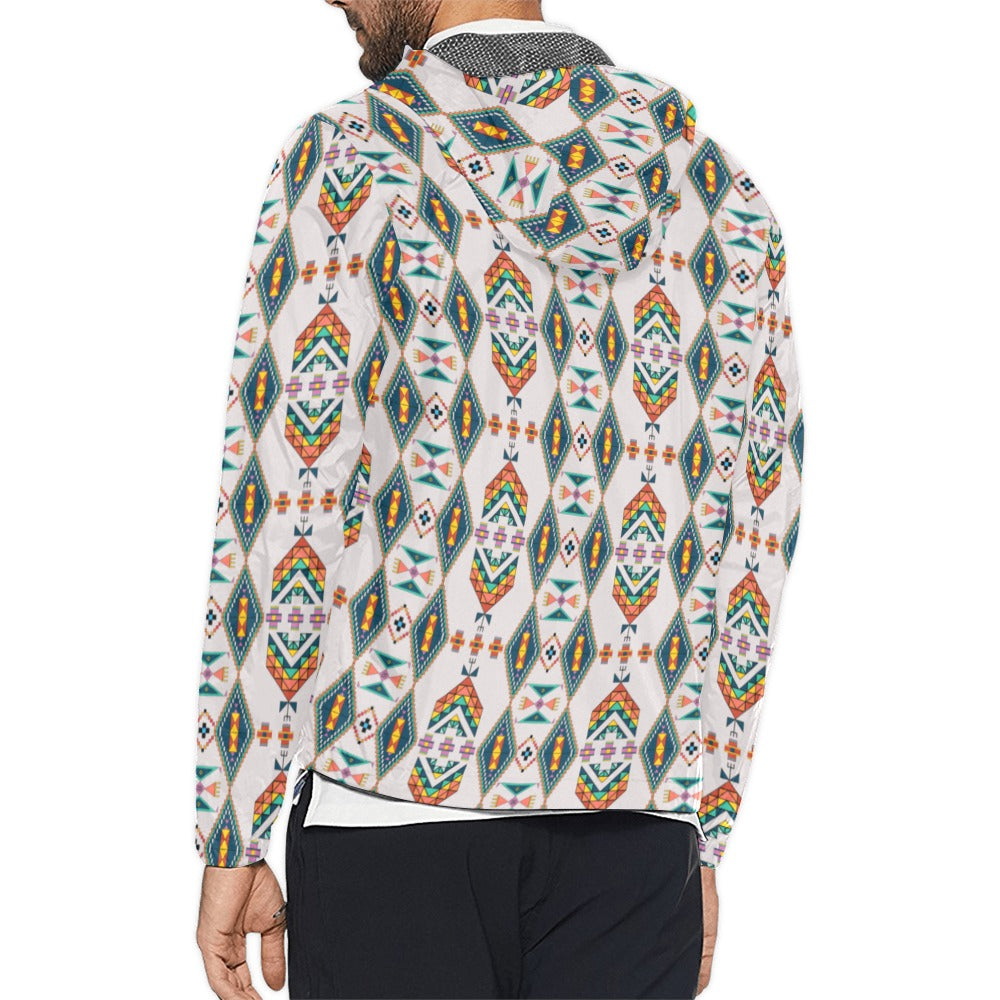 Travois Tipi Grey Men's Windbreaker