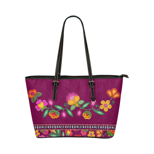 Boreal Bounty Leather Tote