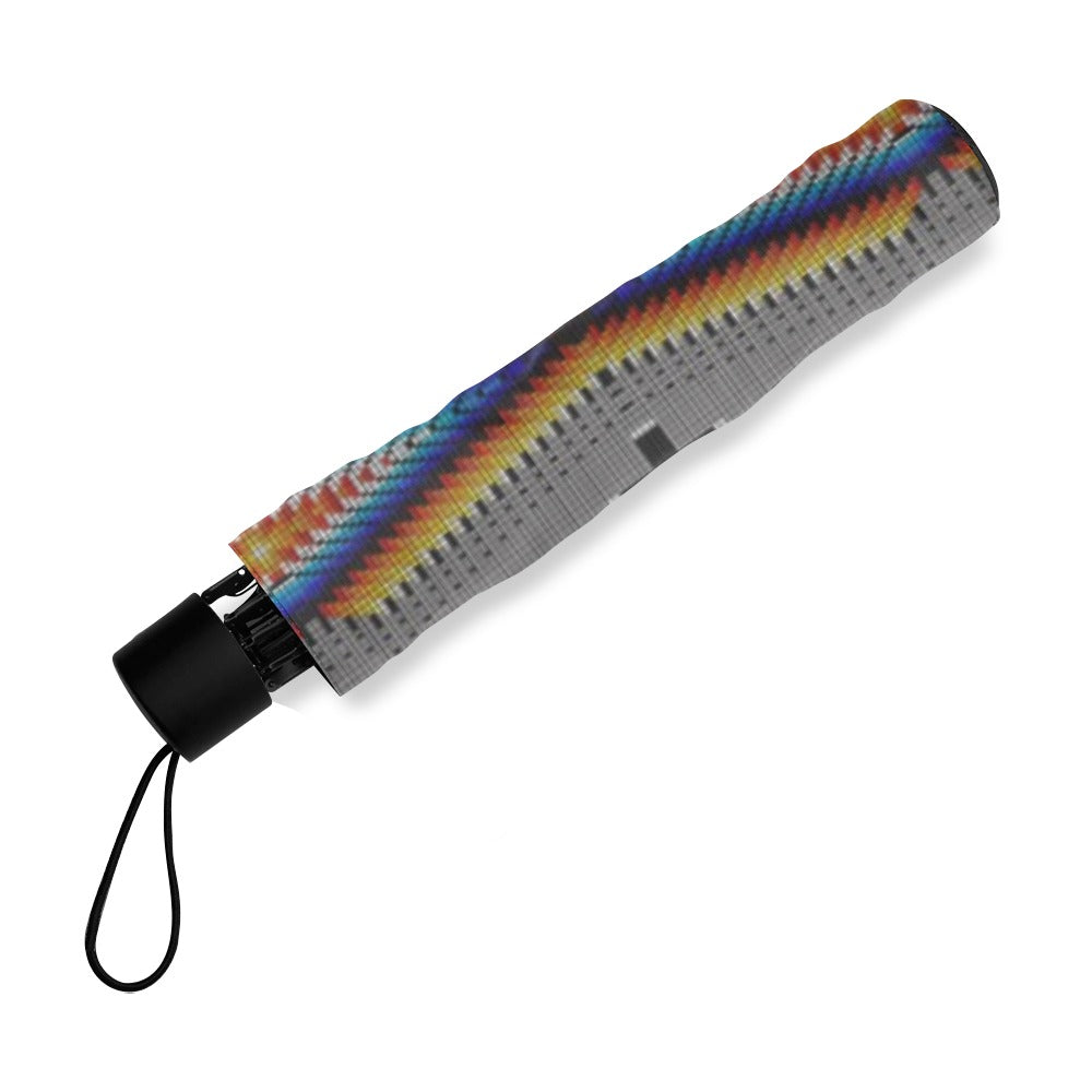 Diamond in the Bluff Grey Foldable Umbrella