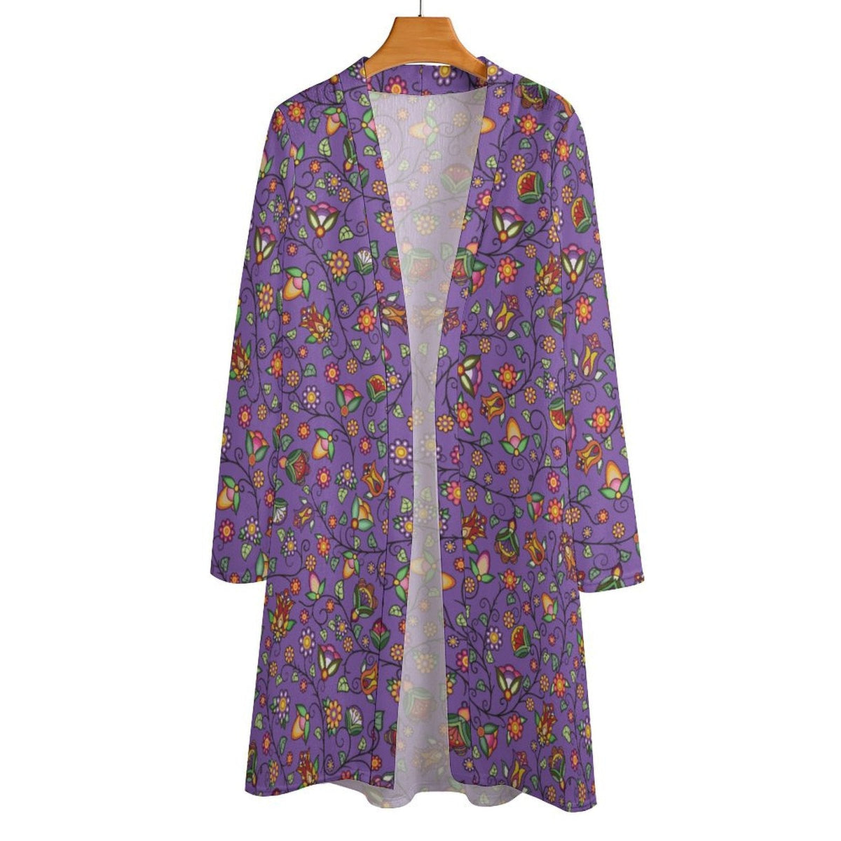 Heartbeat Petals Purple Cardigan