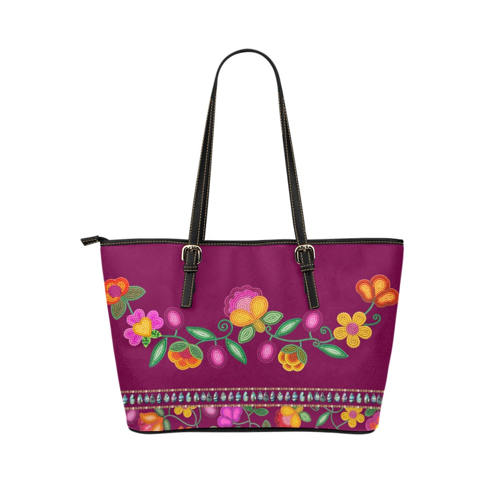 Boreal Bounty Leather Tote
