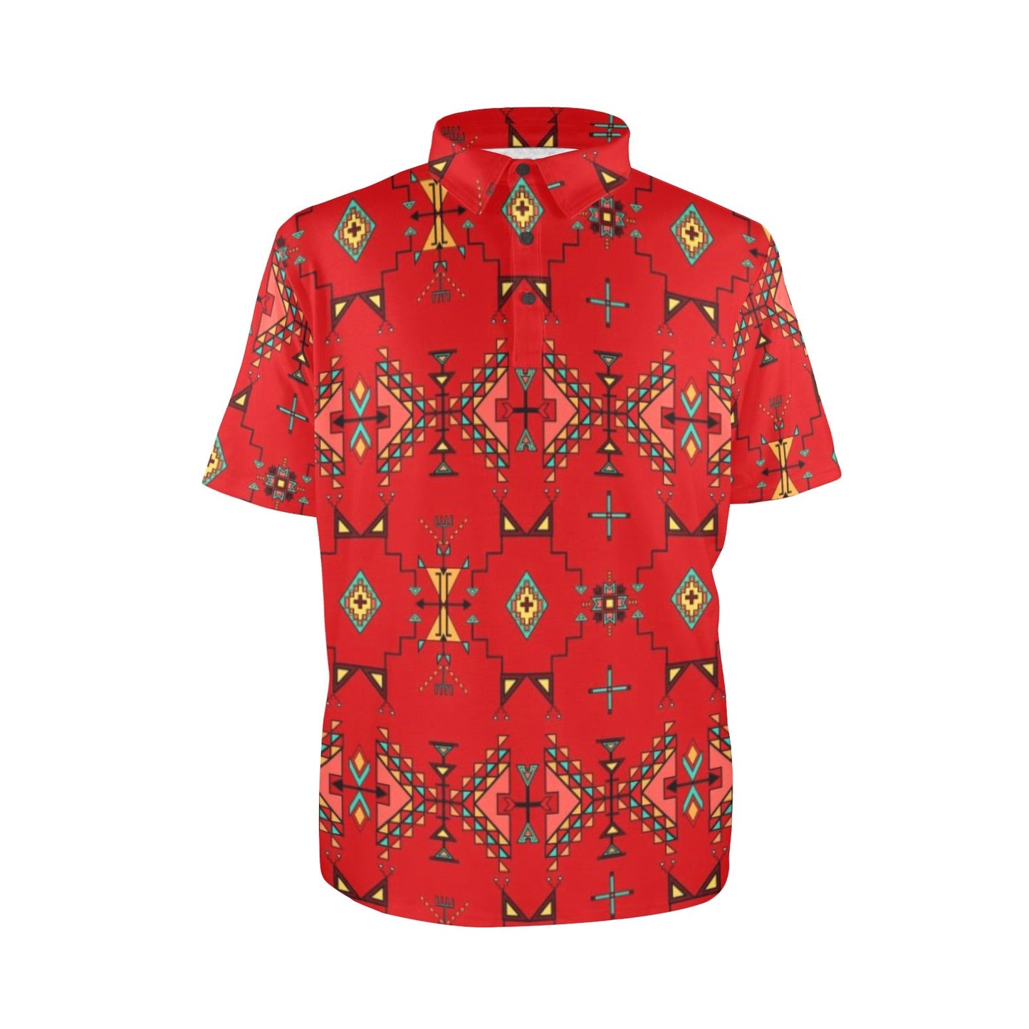 Thunder Flight Red Polo Shirt