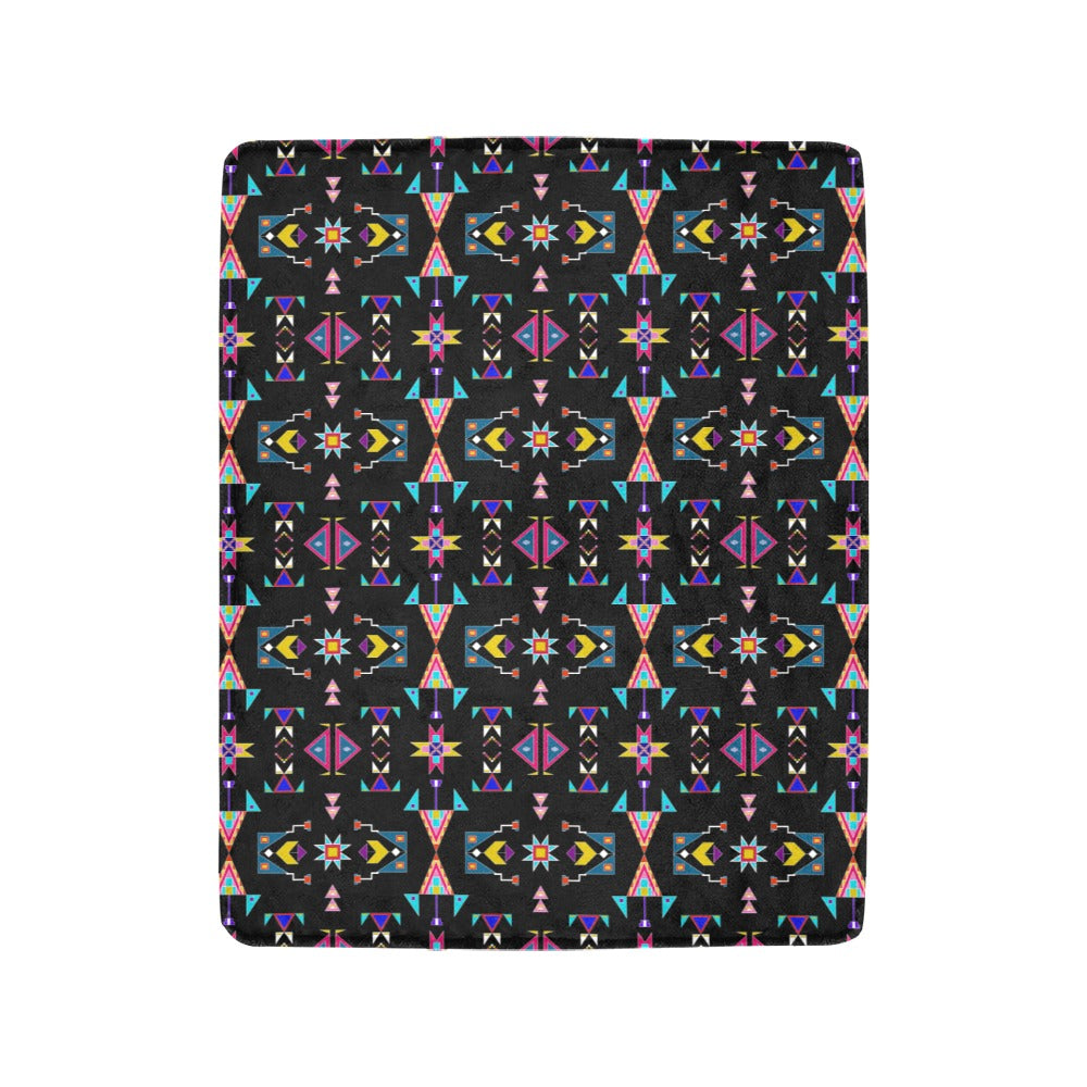 Enemy Territory Black Ultra-Soft Micro Fleece Blanket 40"x50"