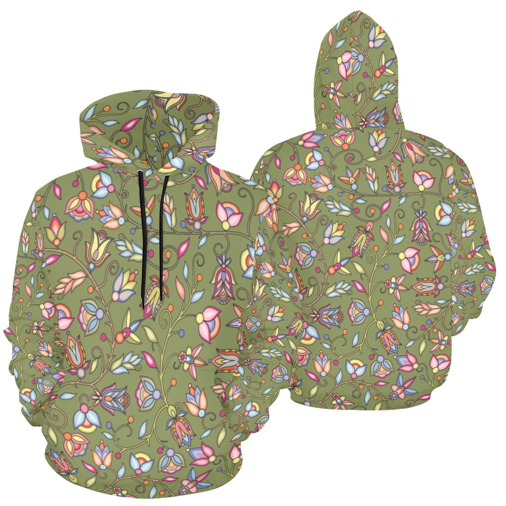 Buffalo Bloom Sage Hoodie for Women