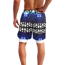 Load image into Gallery viewer, Writing on Stone Night Watch Men&#39;s Sports Shorts with Compression Liner
