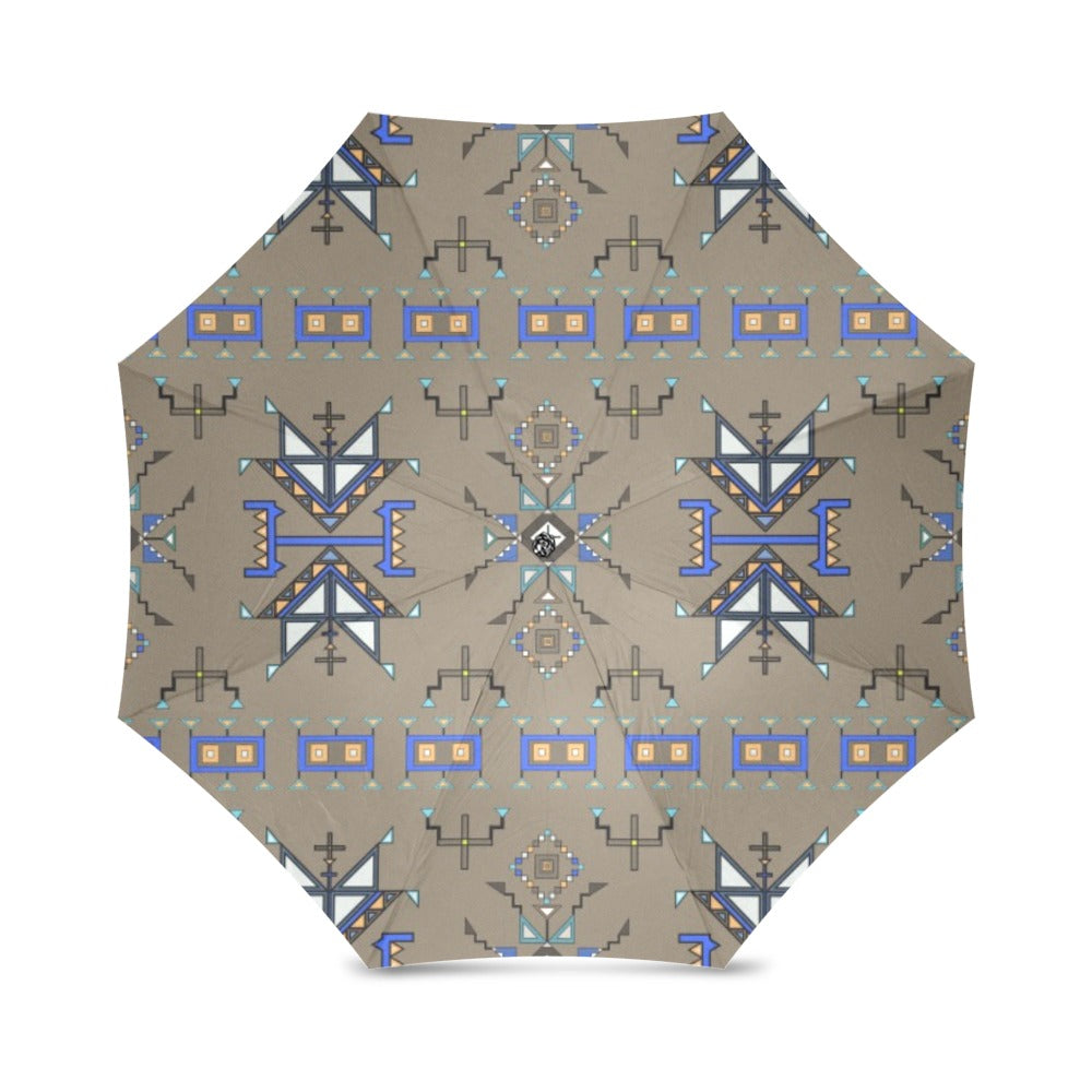 Eagle Strike Brown Foldable Umbrella