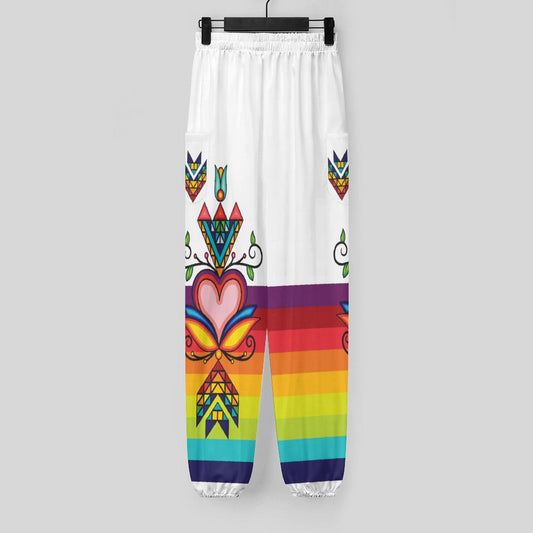 Montana Highlands White Ribbon Joggers