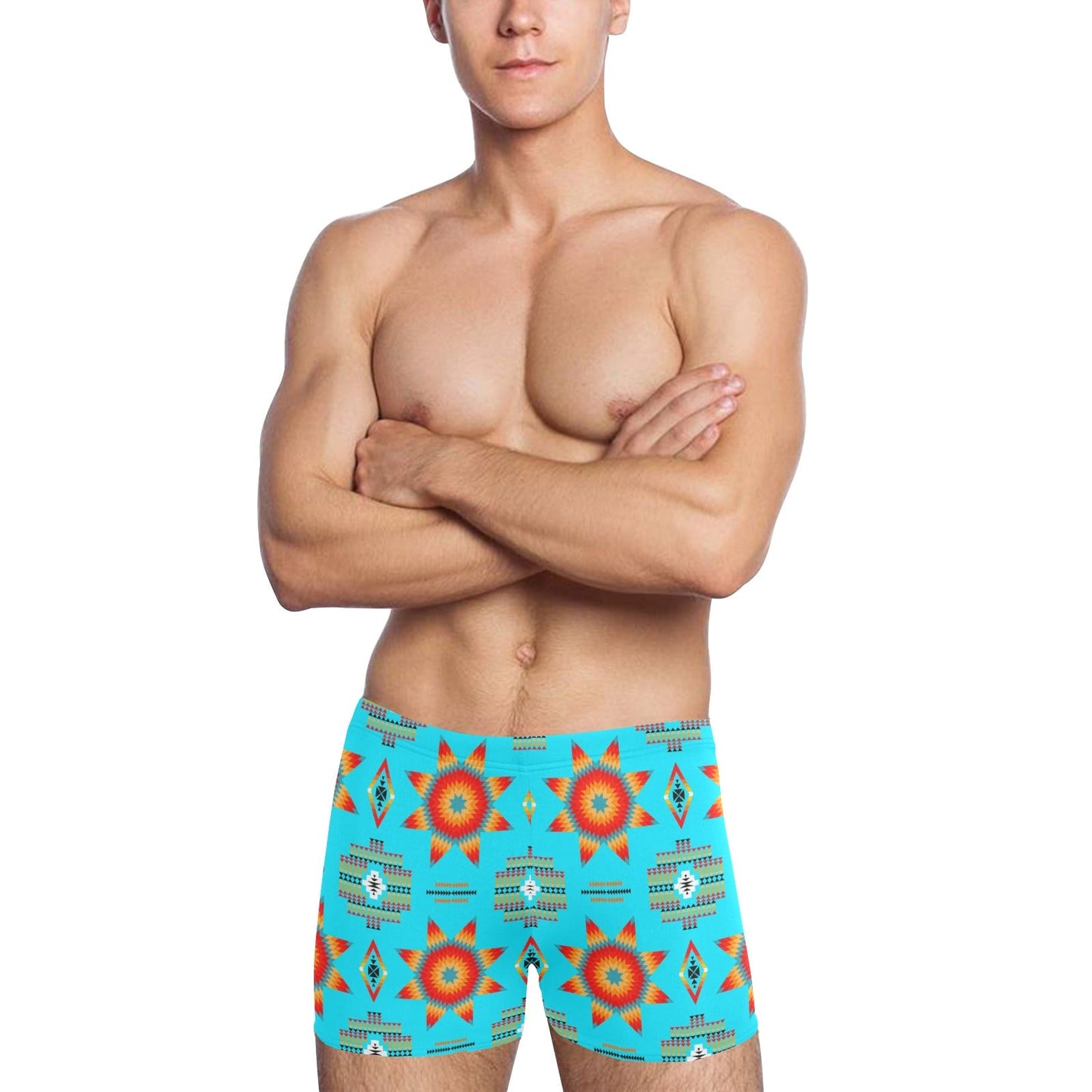 Rising Star Harvest Moon Men's Swimming Trunks