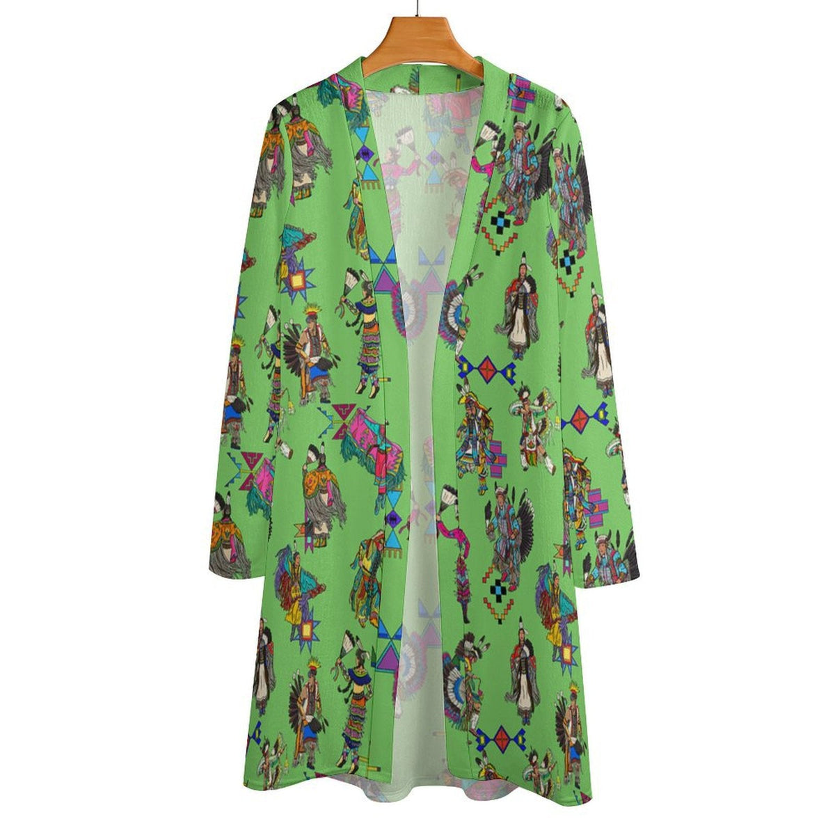 Grand Entry Dancers Grass Cardigan