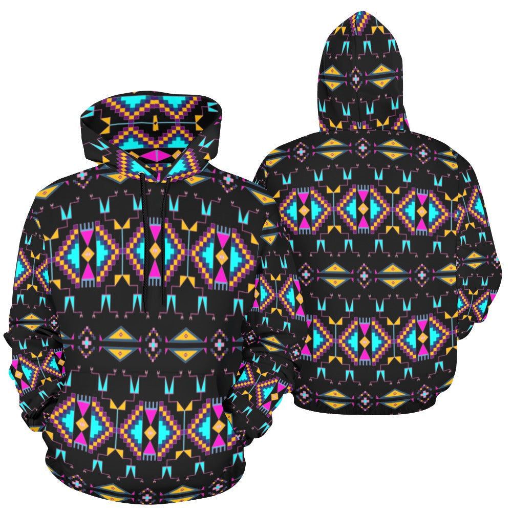 Rite of Passage Black Hoodie for Women