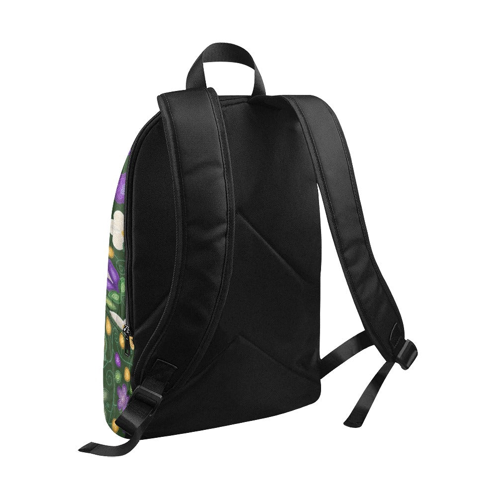Midnight Moss Bloom Forest Backpack