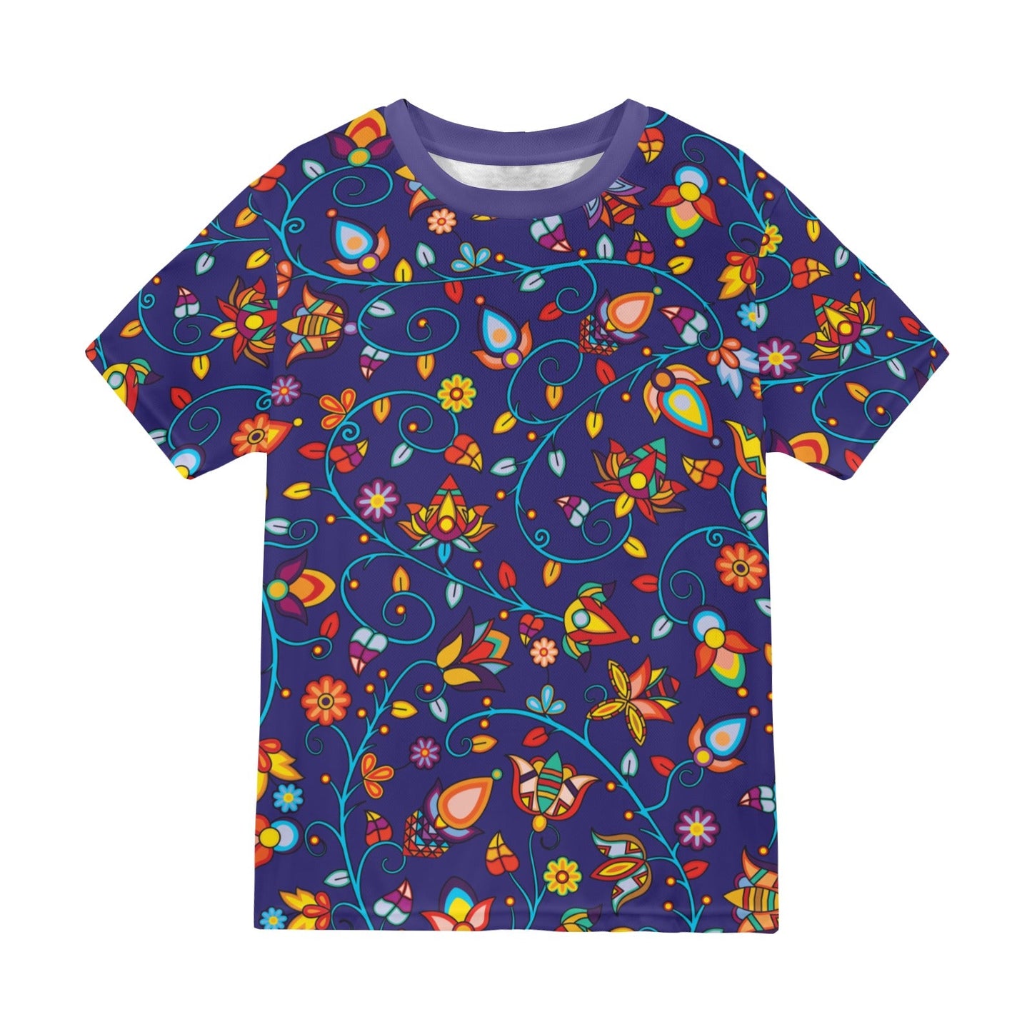 Thorny Path Blue T-shirt for Men