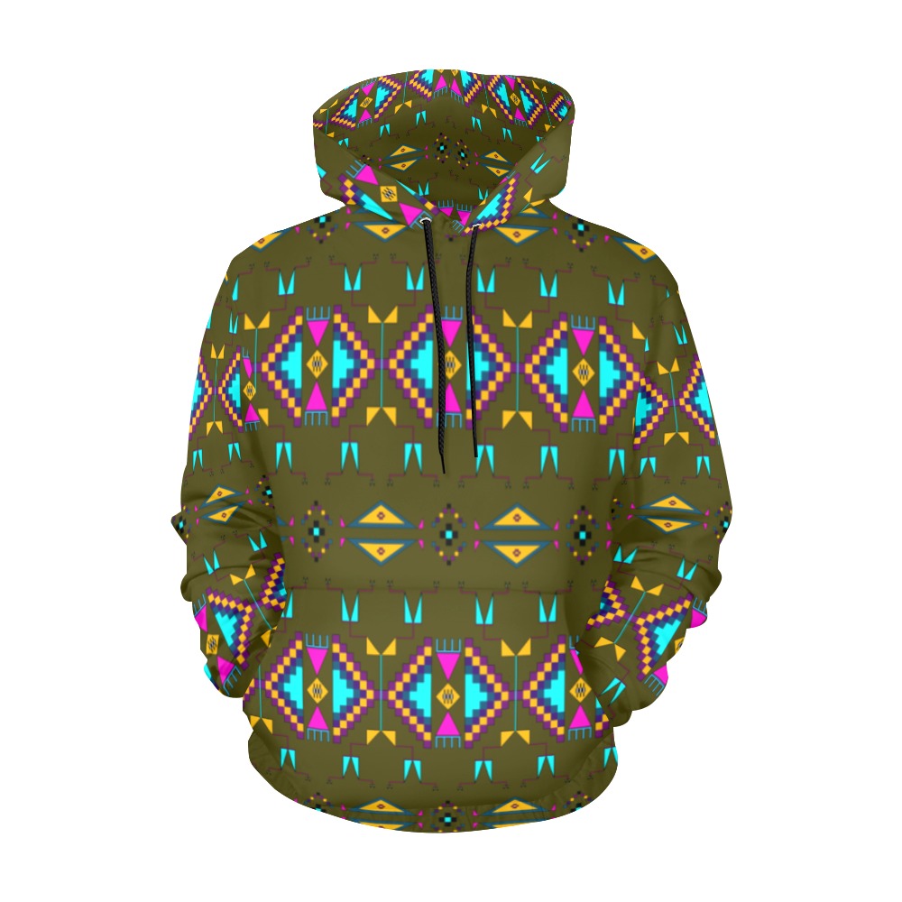 Rite of Passage Olive Hoodie for Men