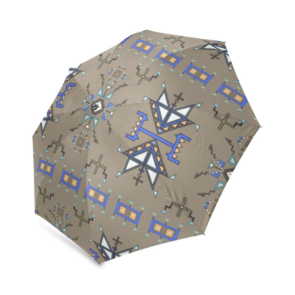Eagle Strike Brown Foldable Umbrella