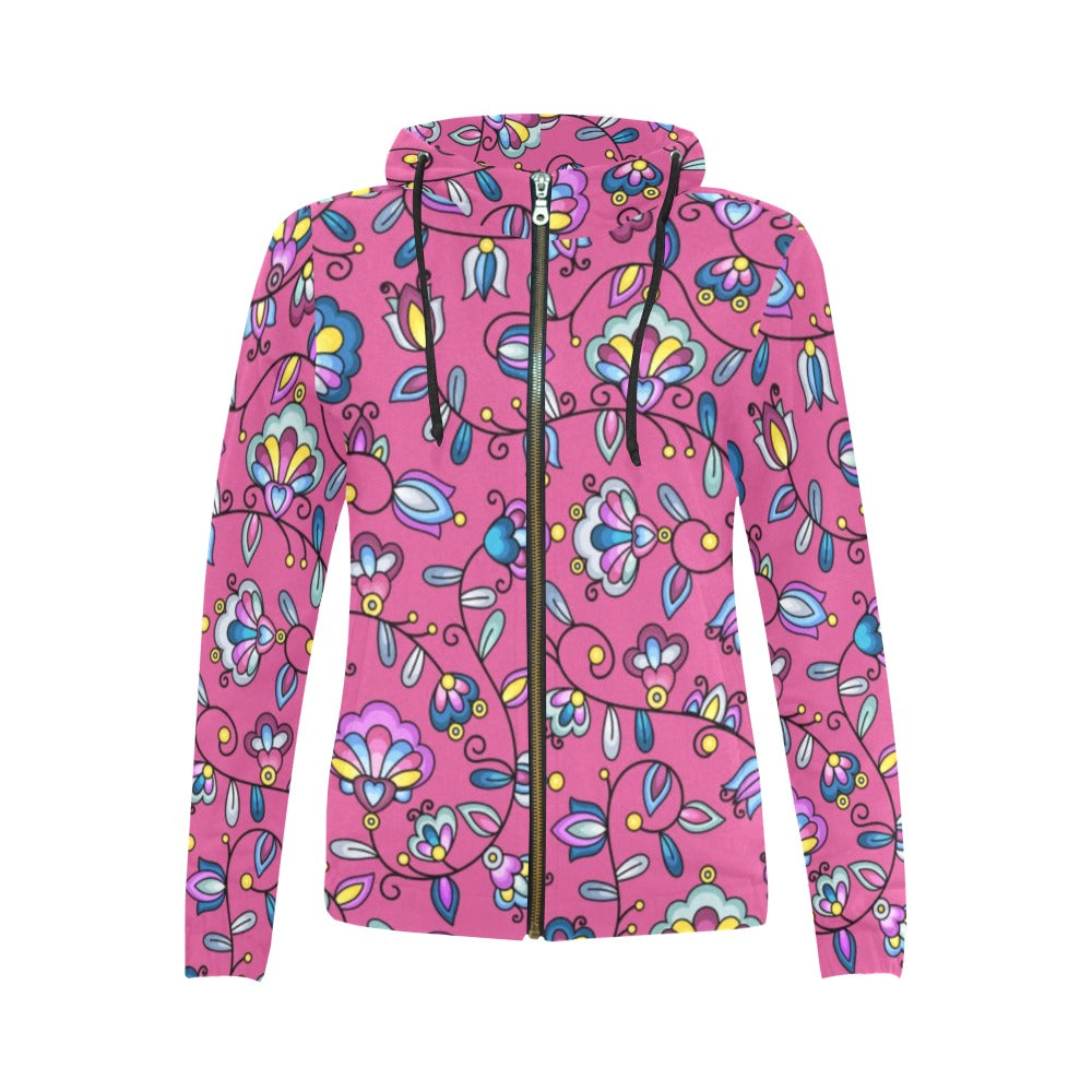 Autumn Bundle Blessing Full Zip Hoodie for Women