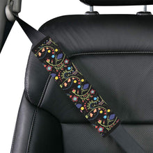 Load image into Gallery viewer, Fresh Fleur Midnight Car Seat Belt Cover
