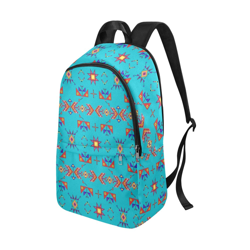 Scattered Generations Turquoise Backpack