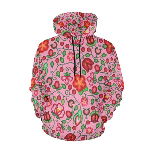 Rose Reverie Pink Hoodie for Men