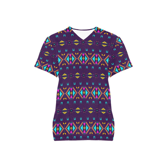 Rite of Passage Dark Purple Scrub Top