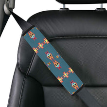 Load image into Gallery viewer, Four Directions Lodges Ocean Car Seat Belt Cover
