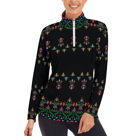 Metis Corn Mother Long Sleeve Yoga Shirt