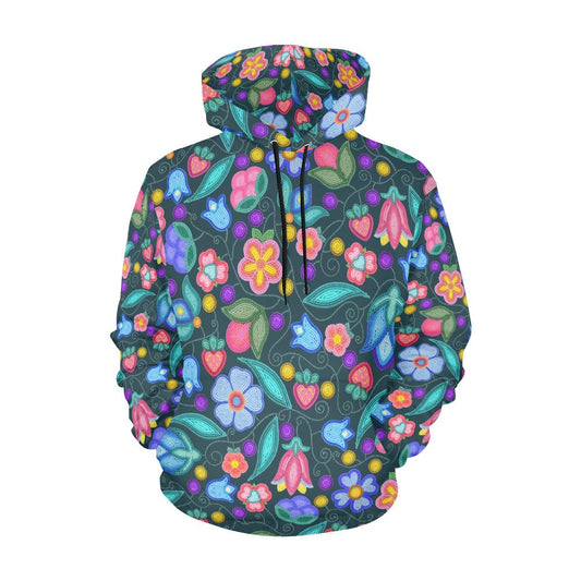 Sweet Offering Dark Teal Hoodie for Men
