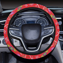 Load image into Gallery viewer, Fresh Fleur Fire Steering Wheel Cover with Elastic Edge
