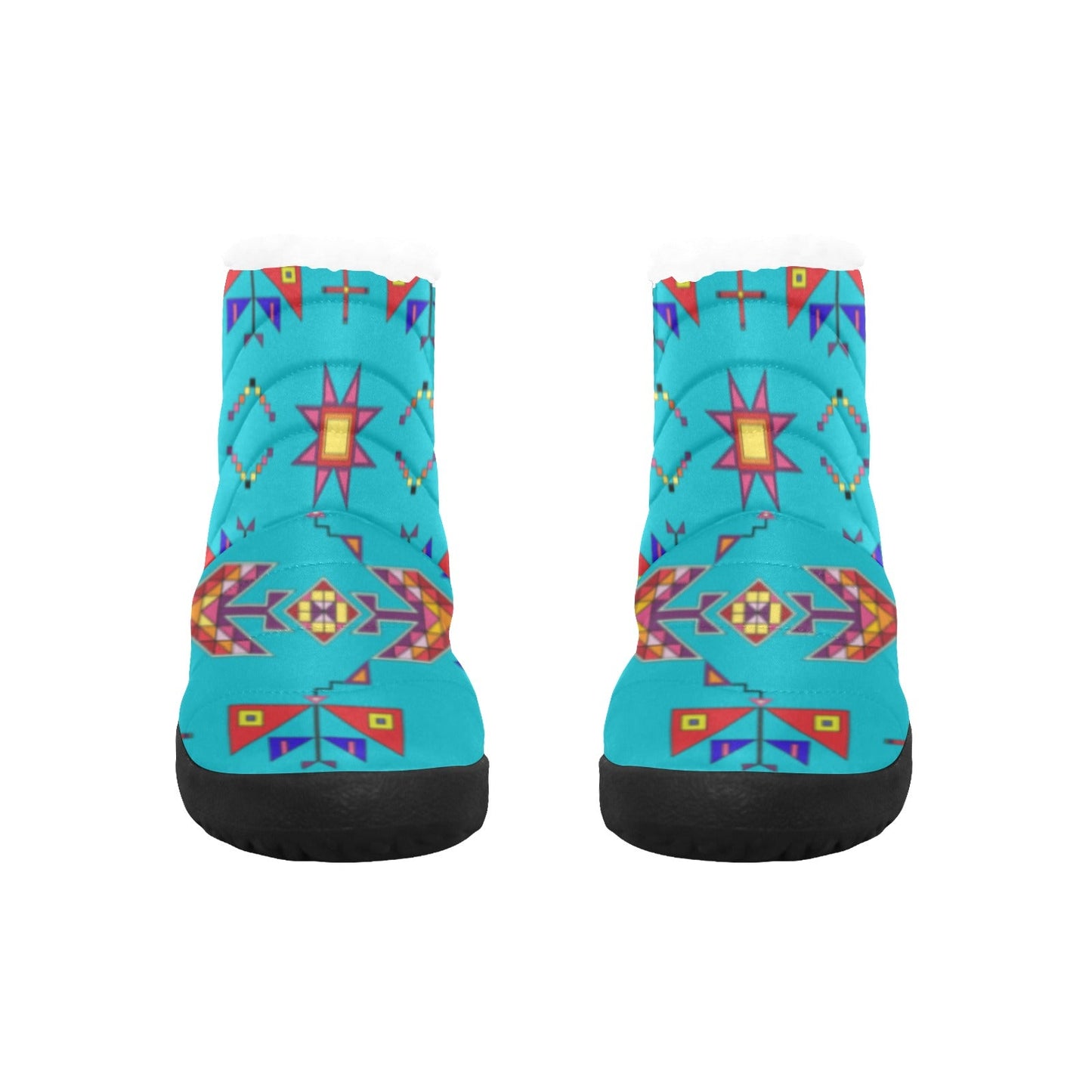 Scattered Generations Turquoise Women's Padded Winter Boot