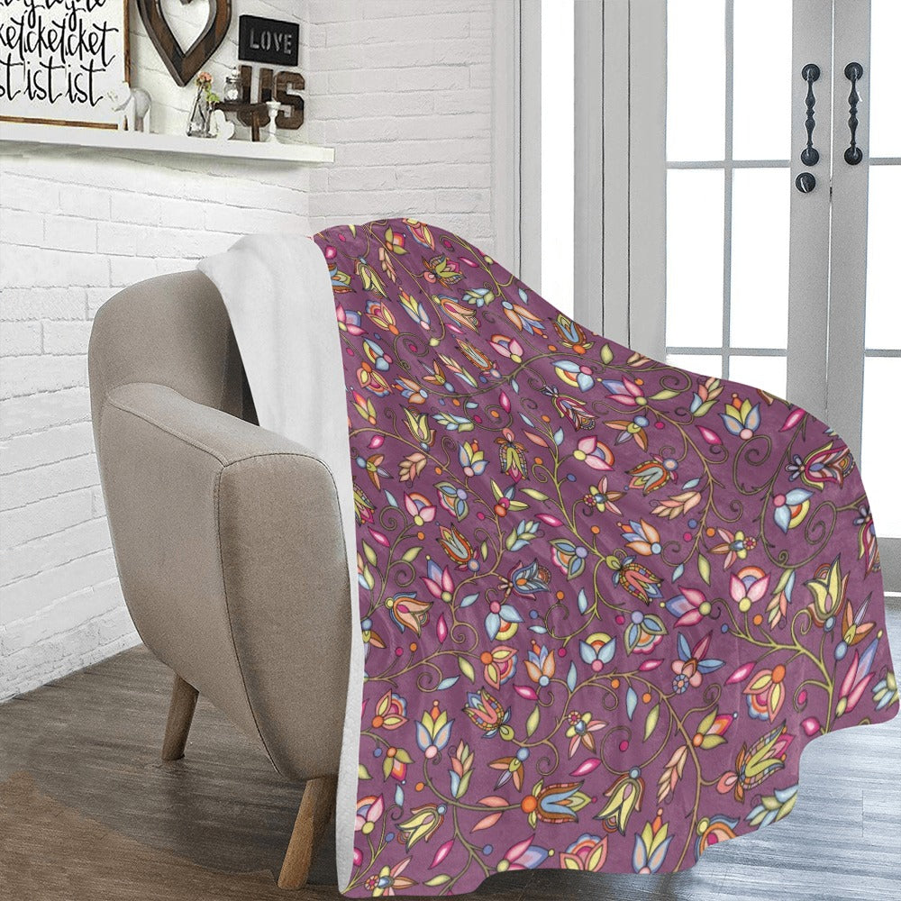 Buffalo Bloom Blush X-Large Micro Fleece Blanket